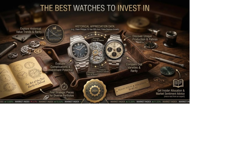 The Best Watches to Invest In: A Comprehensive Guide to Horological Assets